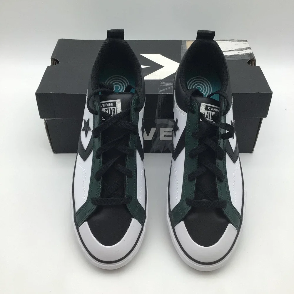 Converse Pro Blaze Ox Black White Low Top Sneakers A09331C Kids Size 7 NEW